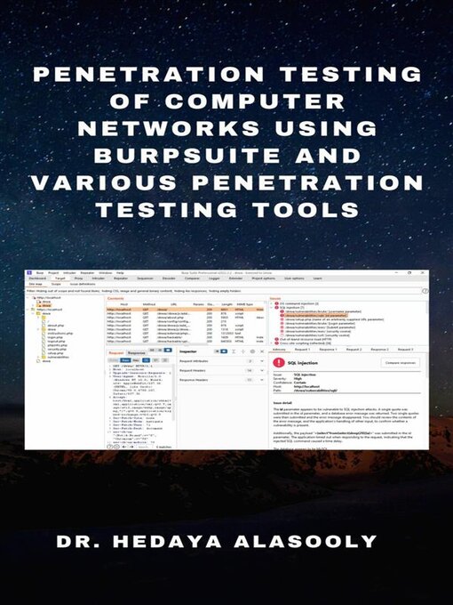 Title details for Penetration Testing of Computer Networks Using BurpSuite and Various Penetration Testing Tools by Dr. Hedaya Alasooly - Wait list